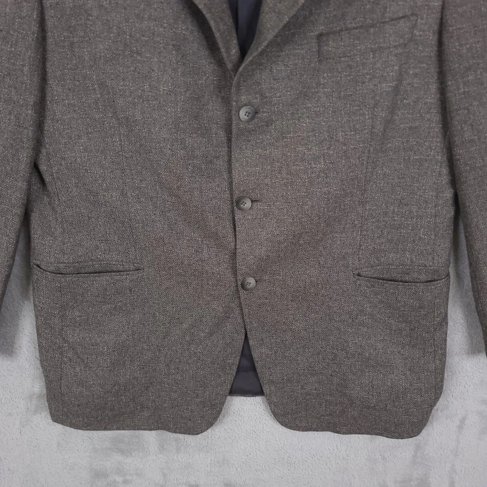 Ermenegildo Zegna Nordstrom Blazer %100 Cashmere Sport Coat Size 48 Canada Union